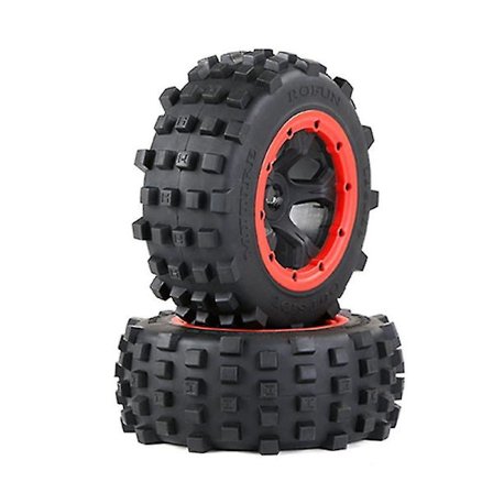 Offroad Bil Bakdekk For 1/5 Baha Rovan Km Baja 5t/5sc/5ft Rc Bil Leker Deler 195x80mm, rød WDI