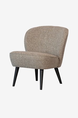 WOOOD - Nojatuoli Sara - Harmaa - Nojatuolit - - Homeroom