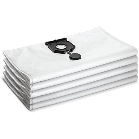 Kärcher Professional 28891550 Filterpåse Fleece, 5-pack, Maskintillbehör