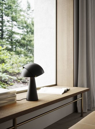 Align bordlampe - sort