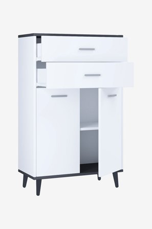 VCM - Vcm Highboard Lindas - Flerfärgad - Badrumsmöbler - Från Homeroom