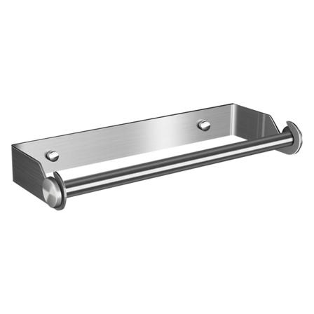 304 rustfritt stål papirhåndkleholder husholdningspapirholder baderomshåndkleholder (sølv)