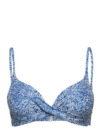Bermuda Swimwear Bikinis Bikini Tops Triangle Bikinitops Blå Scampi