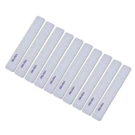 1 stk eller 5 stk eller 10 stk Manikyr Pedikyr Bufferblokk Neglelakk Buffere Neglekunstfil Neglebuffer Sandpapir Slim Sett Kit