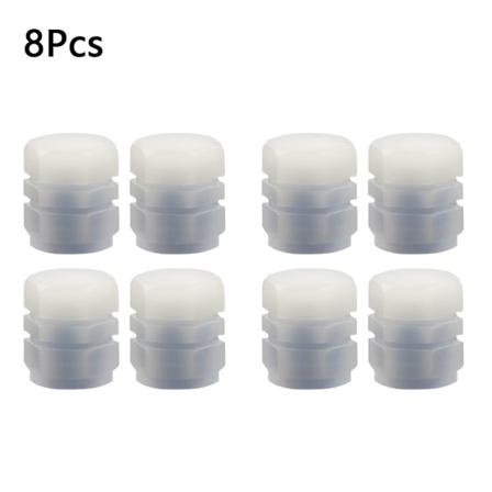 2/4/8x Fluorescerande Däckventilkåpor Ventilkåpa Cover 8pcs