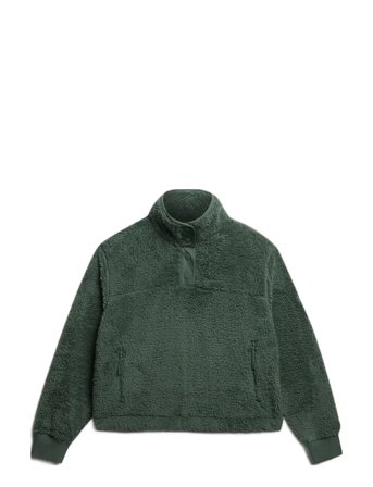 Super Soft Henley Green Superdry Sport