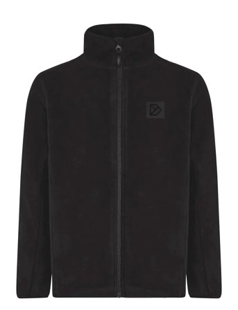 Didriksons Malakit Windproof Kids' Full-Zip - Black - 160