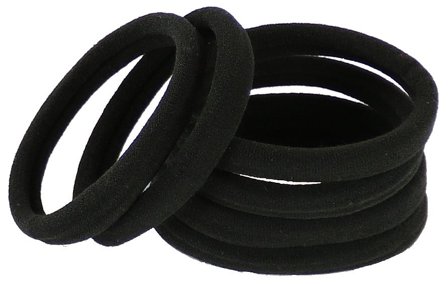 Senze Hårelastikker Sort, Hår, Hårpynt, Hårelastikker