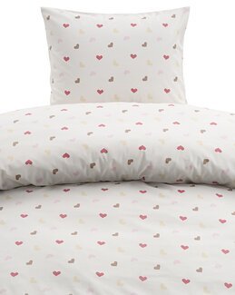 Sengetøj Hjärtrud 2-delt Beige