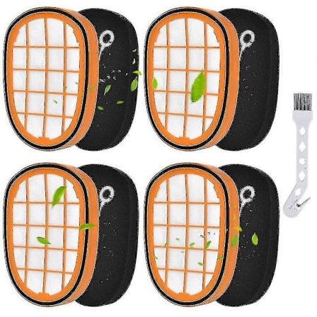 4 Pakke Filtre For Philips Speedpro Max Aqua Håndholdt Fc6812 Fc6813 (FMY)