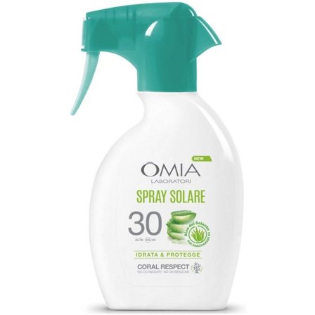 Omia Spray Trigger Solare Adulti Coral Safe Aloe Salento SPF30