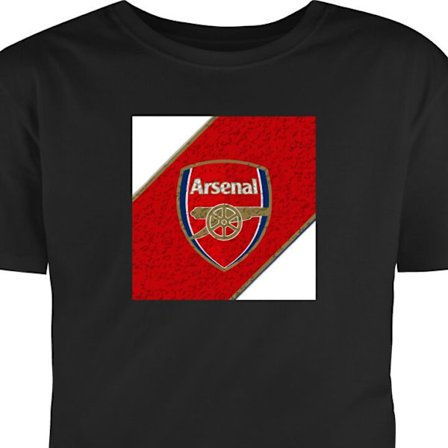 T-Shirt Moschino Toy teddybjørn med enkel tegnet design, brun bjørn med hvit skjorte og tydelig logo på svart bakgrunn