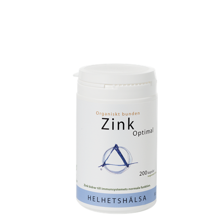 Helhetshälsa Zink Optimal 25 mg 200 kapsler