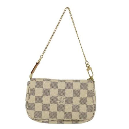 Louis Vuitton Vintage Pre-owned Canvas louis-vuitton-Väska vit, Dam Vintage Väskor, Dam, Storlek: ONE SIZE