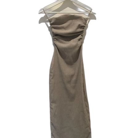 Beige långklänning från Zara