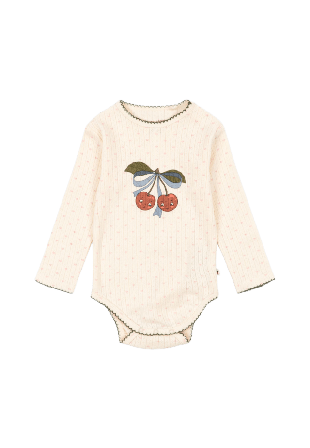 Konges Sløjd MINNIE BODY GOTS Bodies & set Dam Beige 6M