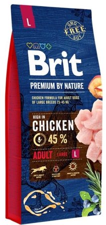 Brit Premium By Nature Adult Large 15 kg