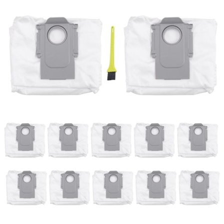 12-pack dammsugarpåsar för Max/Max+, S7 MaxV Ultra/S7 Pro Ultra dammsugare