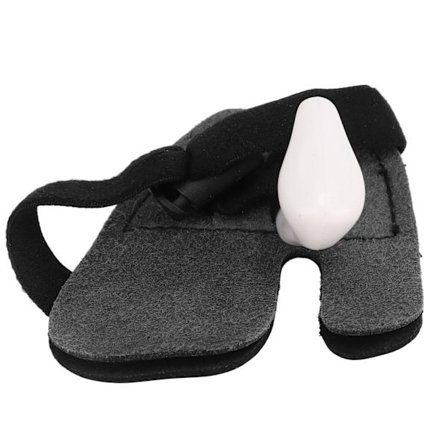 Dubbelt Lager Läder Bågskytte Finger Tab Skydd Traditionell Recurve Båge Tävling Dragsko Jakt Målträning