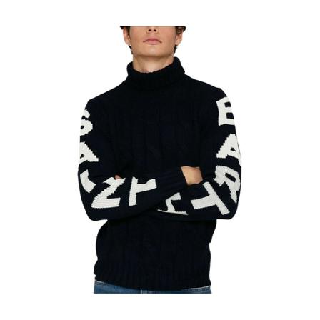MC2 Saint Barth, Knitwear Zwart, Heren, Maat:L