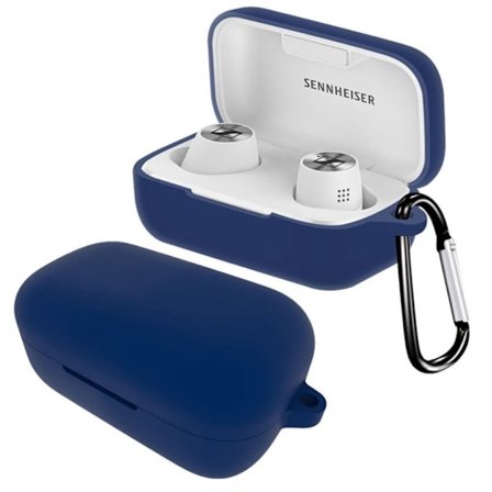 Sennheiser Momentum 2 silikonfodral - Mörkblå