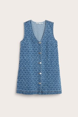 Kappahl | Jeansklänning med struktur Denim L | Denim