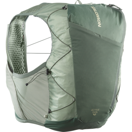 Salomon - Laufrucksäcke Act Skin 12 No Flasks - Laurel Wreath / Lily Pad