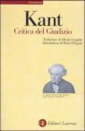 Critica del giudizio Immanuel Kant
