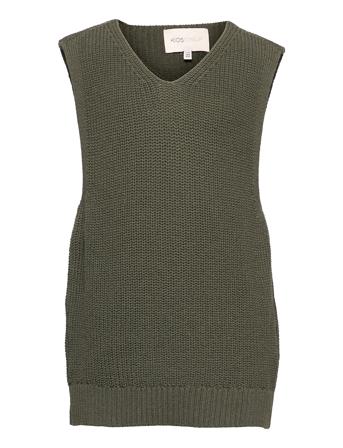 Konparis Life V-Neck Vest Cs Knt Green Kids Only