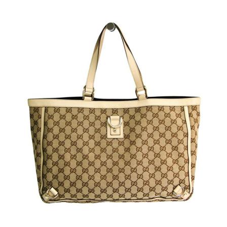 Gucci Vintage, Pre-owned GG canvas Beige, Dames, Maat:ONE Size