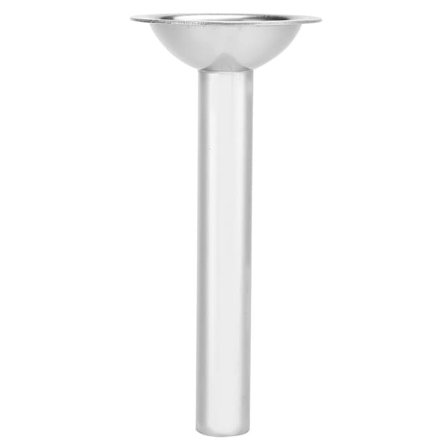 Rustfritt stål Pølsehorn Manuell Kjøttkvern Tilbehør Diameter 24mm