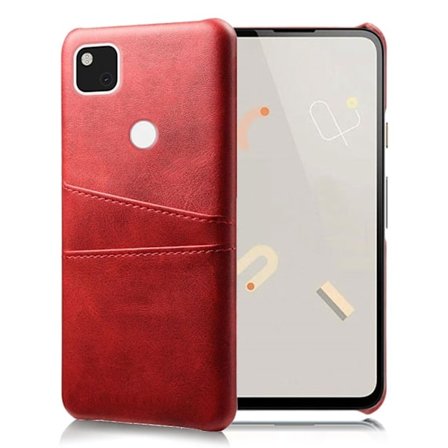 Dual Card deksel - Google Pixel 4a - Rød