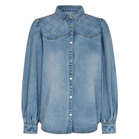 Sofie Schnoor shirt Blå, Dame Skjorter, Størrelse: XL