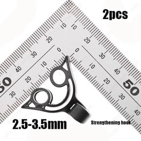 2 st Remmar Krokar Snäppspännen 3 3 3