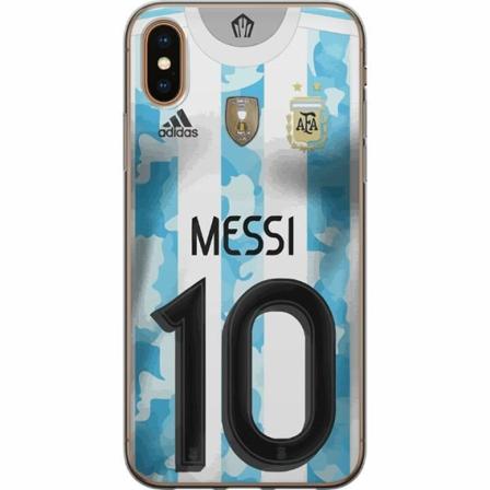 Apple Iphone Xs Genomskinligt Skal Lionel Andrés Messi