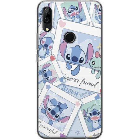 Yhteensopiva Puhelinkuori Huawei P Smart Z Unelmoivat pilvet vaaleanpunaisina, lila ja sinisen sävyissä, kimaltelevine tähtineen ja pehmeän satumaisen