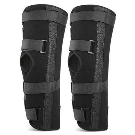 Justerbar knæleds startspærre Bøjle åndbar ben startspærre