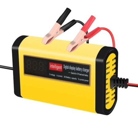 Full Automatisk Bil Batteri lader Digital LCD Display 2A Rask Lading 3 Trinn Bly Acid AGM GEL Batteri-ladere