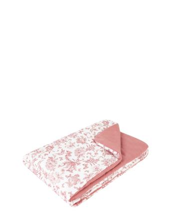 Toile De Jouy Blanket Home Sleep Time Blankets & Quilts Rosa Tartine Et Chocolat