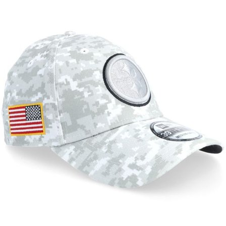 New Era - NFL Camo fitted Keps - Pittsburgh Steelers 39THIRTY NFL Salute To Service Camo Fitted @ Hatstore