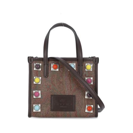 Etro, Tote Bags Brązowy, Kobieta, Rozmiar: ONE Size