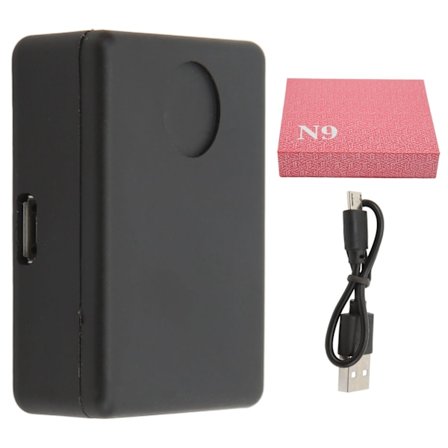 N9 GPS-paikannin Kompakti Äänihälytys Selkeä Ääni Auto Moottoripyörä GPS-seurantalaite