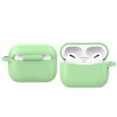 AirPods Pro 2 silikonikotelo soljella - Matcha Vihreä