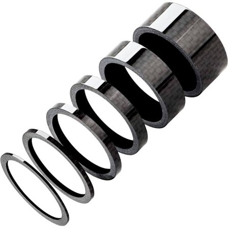 Styrspacer til cykel, gaffelspacer til cykel, carbonfiber spacer