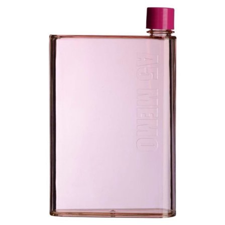 TG Platt Vattenflaska, A5 Memo - Rosa