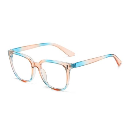 Neliönmuotoiset Silmälasit Silmälasien kehys SININEN SININEN