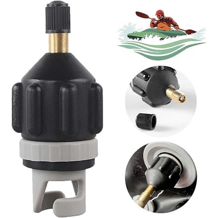 Universal elektrisk luftpumpeadapter til SUP jolle oppustning & standardpumper [DB]