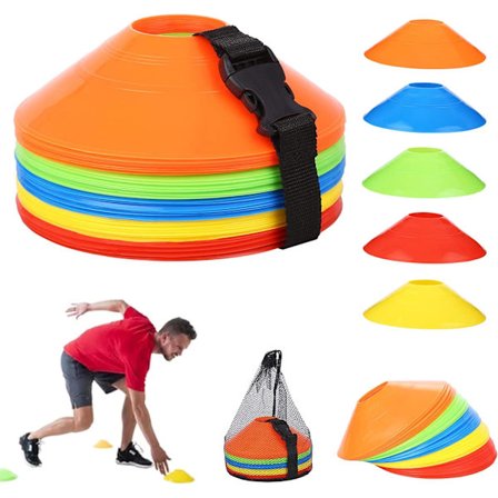 50 träningskoner (5 färger)