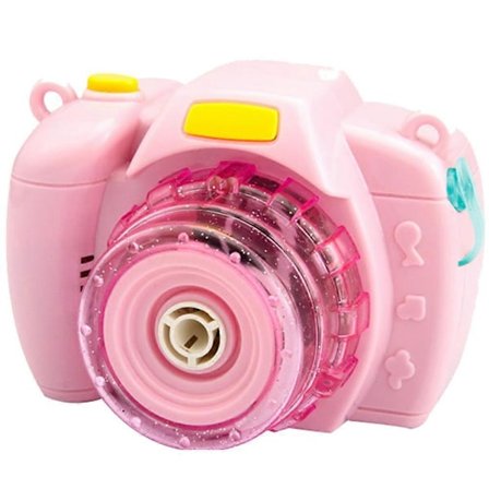 Sæbeboble Kamera Legetøj Elektrisk Sjovt Lys og Musik Sæbeboblemaskine Kamera Uden Batteri til Børn