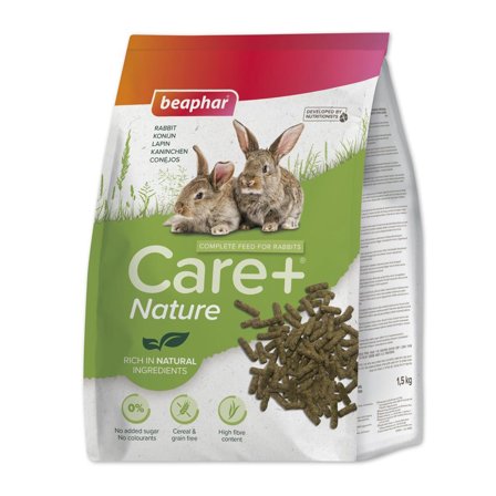 Beaphar Care+ Nature Kaninfôr - 1,5kg